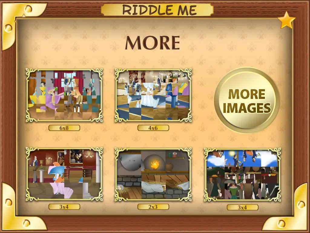Tangkapan skrin RiddleMe Cinderella - Imagination Stairs - Clockwise rotation puzzle game iPad 