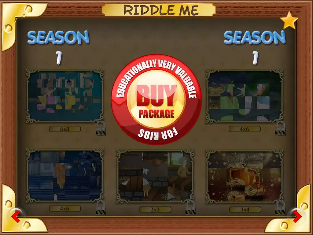 Tangkapan skrin RiddleMe Cinderella - Imagination Stairs - Clockwise rotation puzzle game iPad 