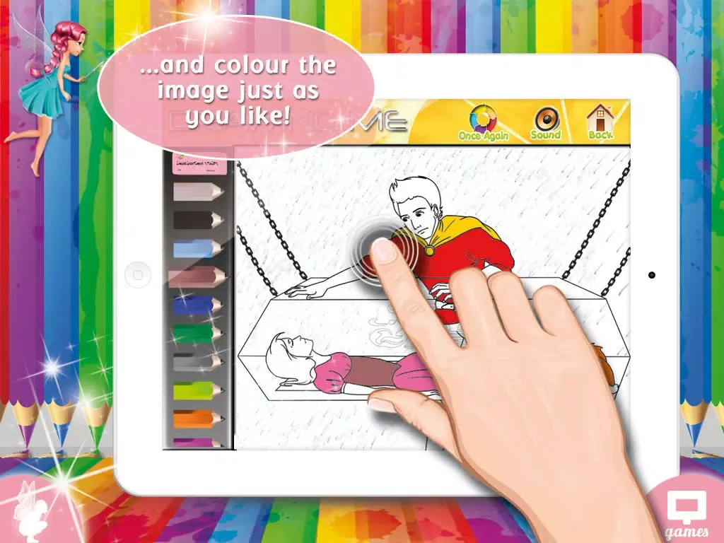 Capturas de tela do DrawingMe 2.0 free HD painting and coloring gam... iPad 