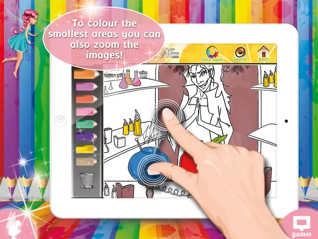 Capturas de tela do DrawingMe 2.0 free HD painting and coloring gam... iPad 