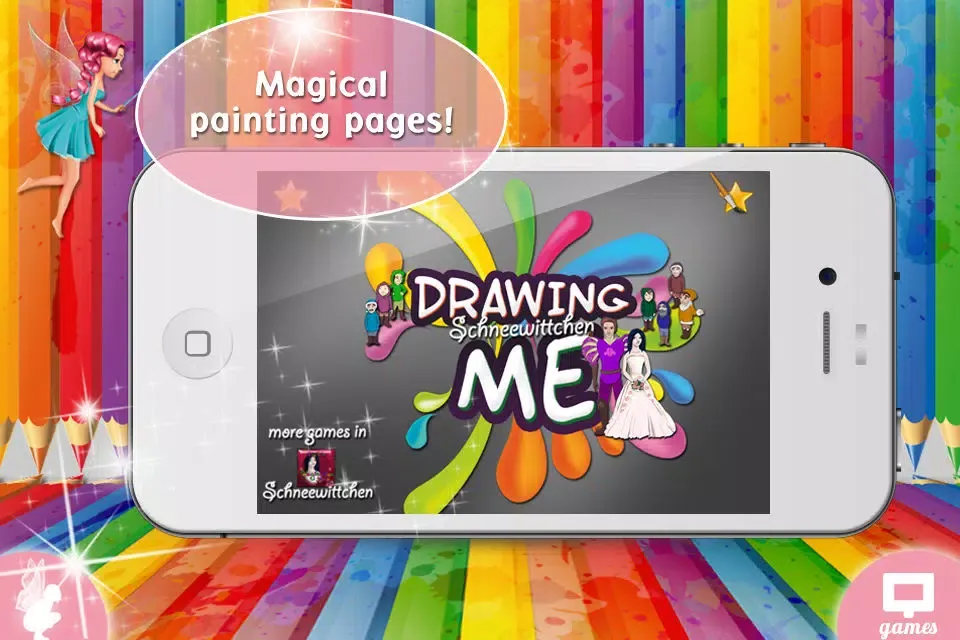Capturas de tela do DrawingMe 2.0 free HD painting and coloring gam...
