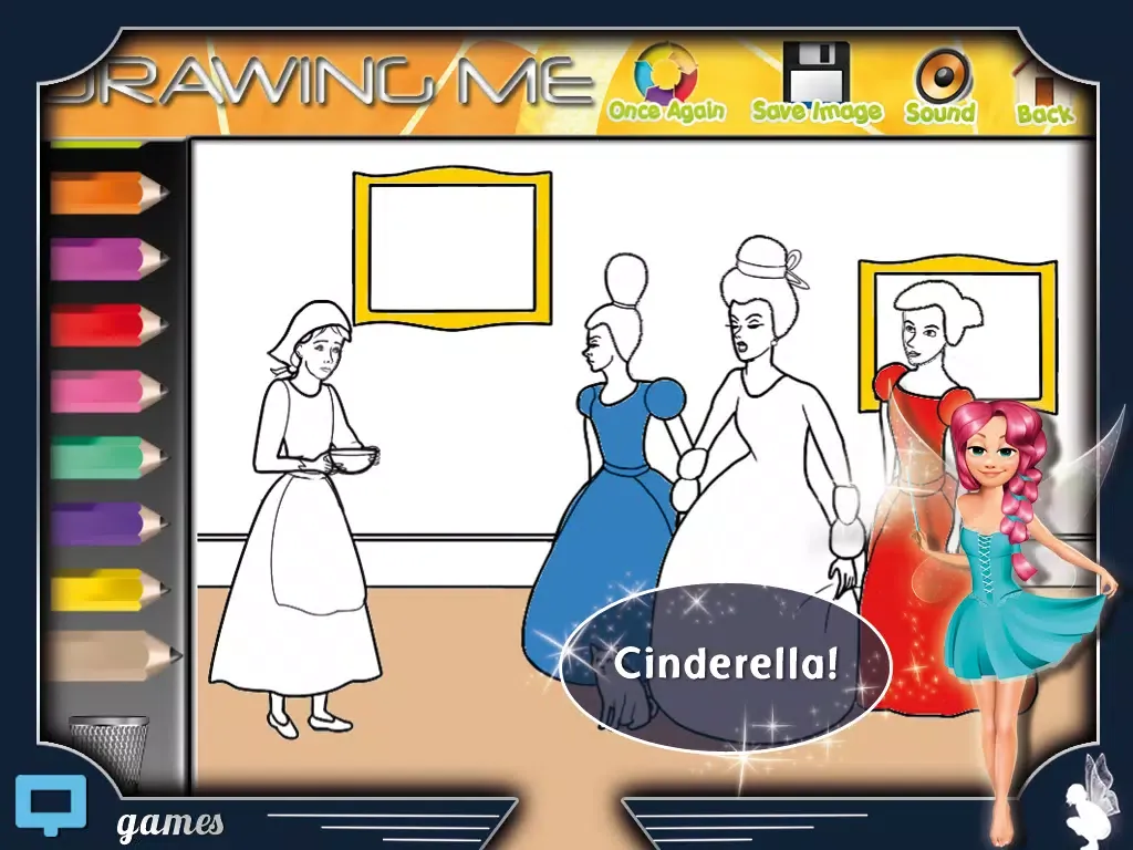 DrawingMe free HD painting and coloring game fo... iPad  Screenshots