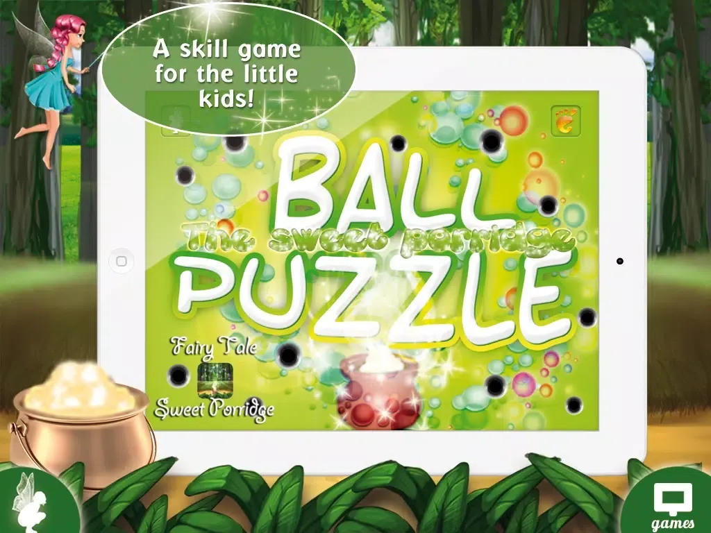 Ball Puzzle Sweet Porridge - Imagination Stairs - metal ball game app iPad Screenshots