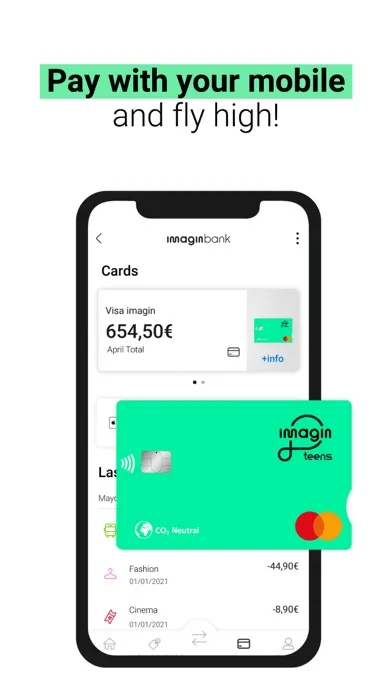 imaginTeens - Tarjeta prepago স্ক্রিনশট