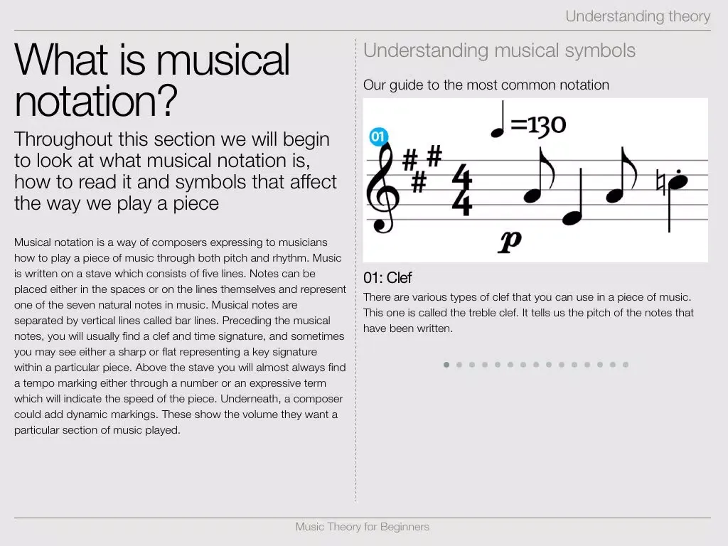 Captures d'écran de For Beginners: Music Theory iPad 