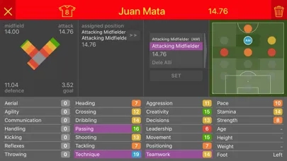 تصاویر Player Attributes
