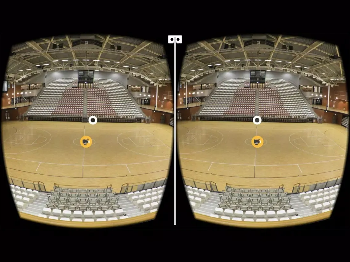 Zrzuty ekranu Topsportcentrum Almere - VR iPad 