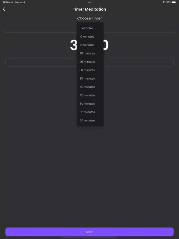 Screenshot di Meditation Timer & Lofi Sounds iPad 
