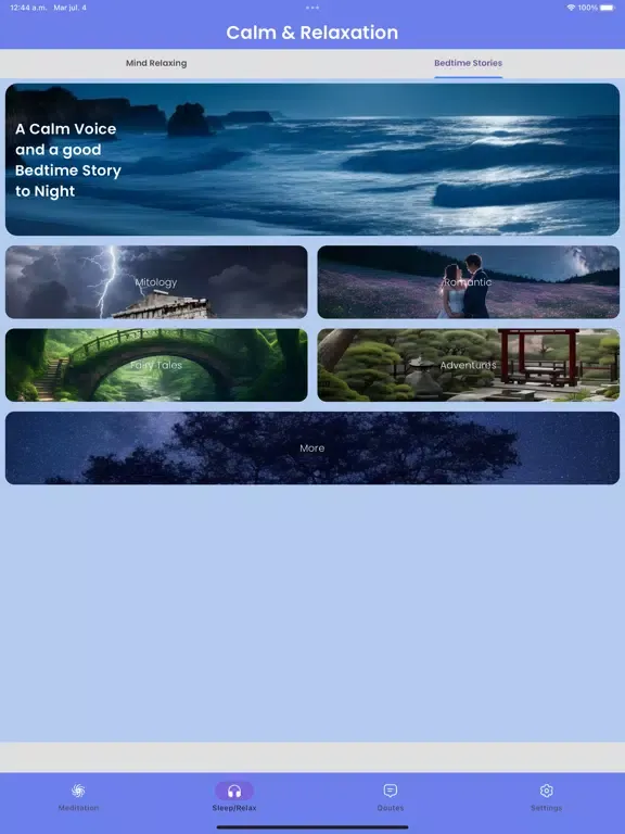 Screenshot di Meditation Timer & Lofi Sounds iPad 