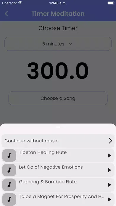 Screenshot di Meditation Timer & Lofi Sounds