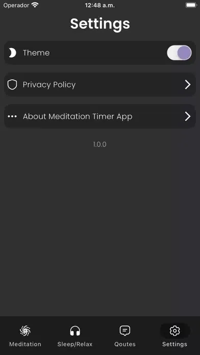 Screenshot di Meditation Timer & Lofi Sounds