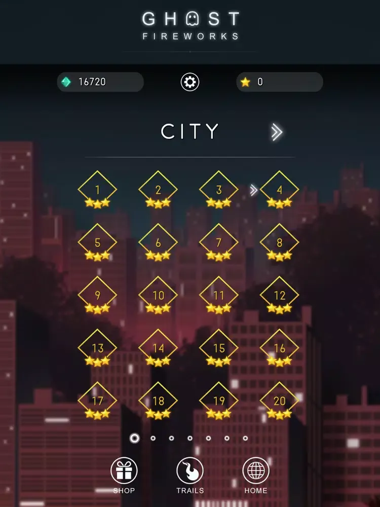 Capturas de tela do Ghost Fireworks iPad 
