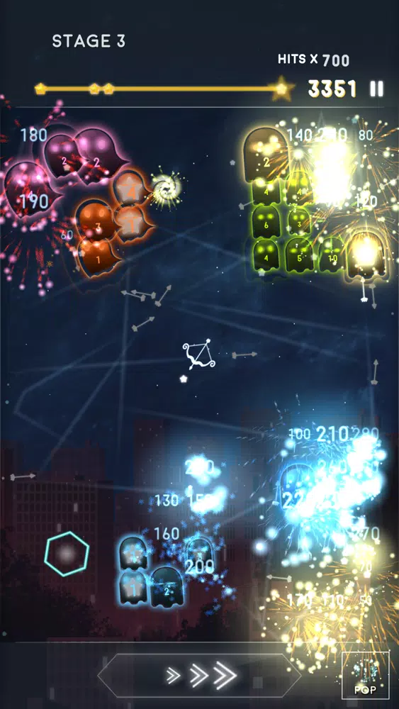 ภาพหน้าจอของ Ghost Fireworks