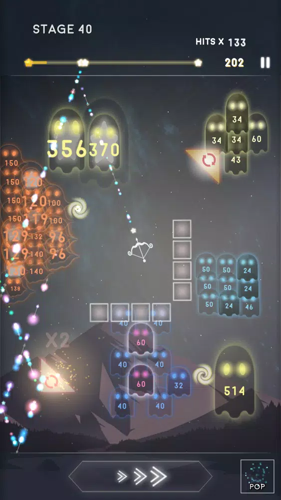 ภาพหน้าจอของ Ghost Fireworks