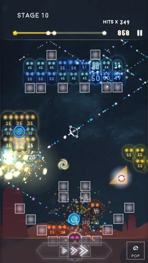 ภาพหน้าจอของ Ghost Fireworks