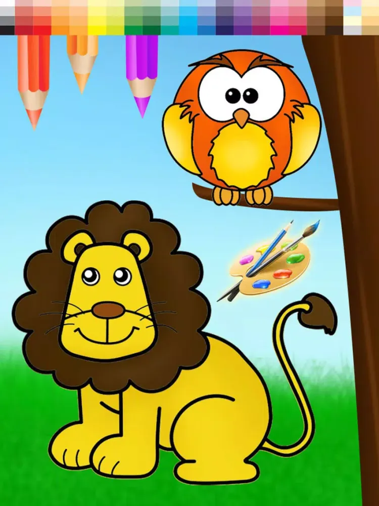 صور coloring pages book iPad 