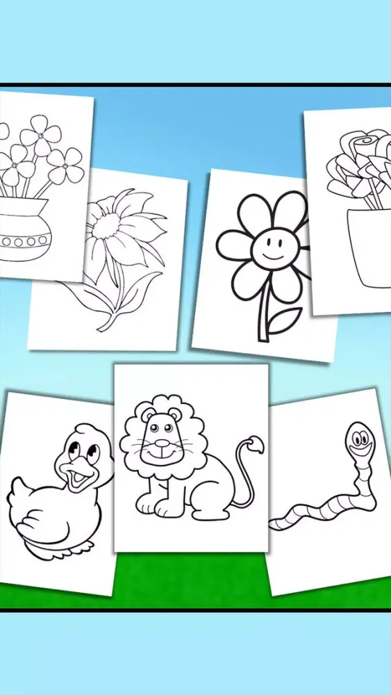 صور coloring pages book