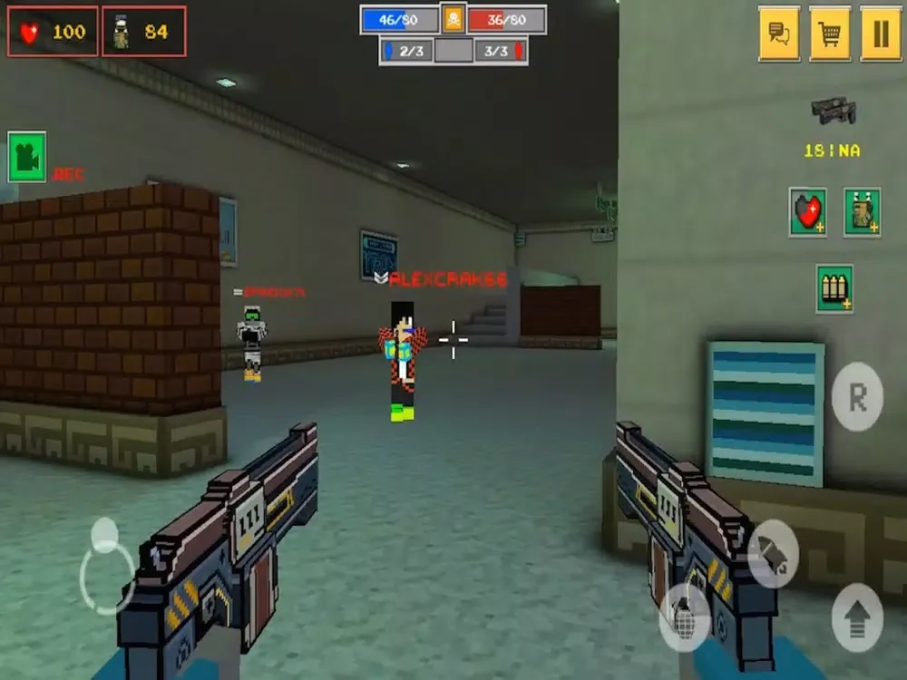 Pixel Invasion - Shooter Survival Multiplayer Mini Block Game iPad  سکرین شاٹس