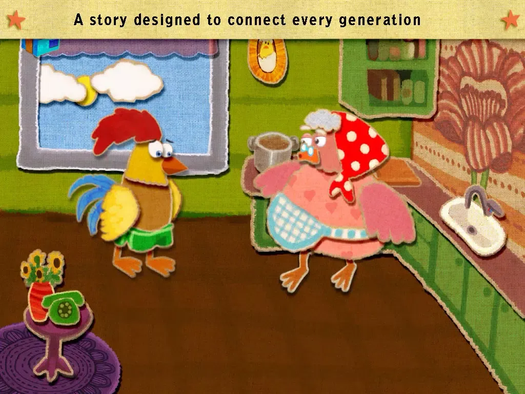 Ảnh chụp màn hình của The Rooster Who Lost His Voice iPad 