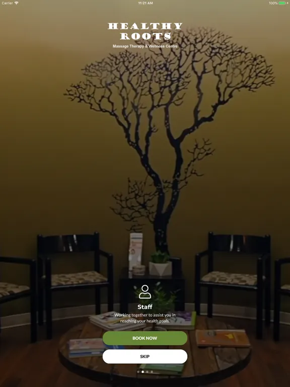 Capturas de tela do Healthy Roots iPad 