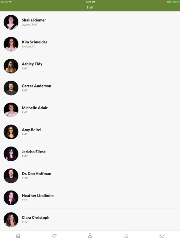 Capturas de tela do Healthy Roots iPad 