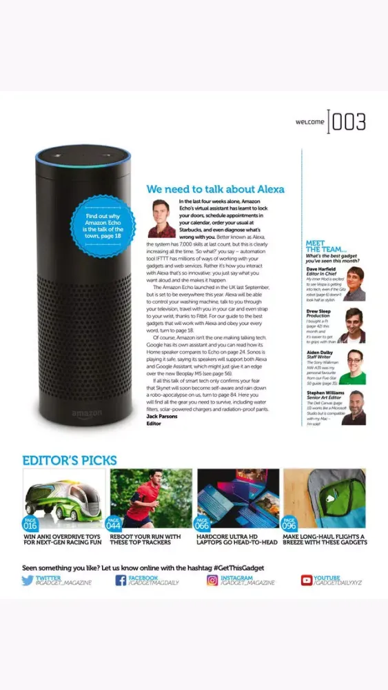صور Gadget Magazine: The coolest new tech explained