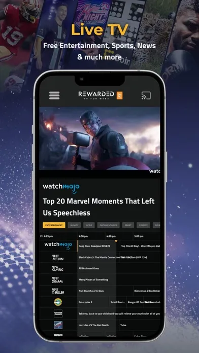 RewardedTV - It Pays to Watch! Ekran Görüntüleri