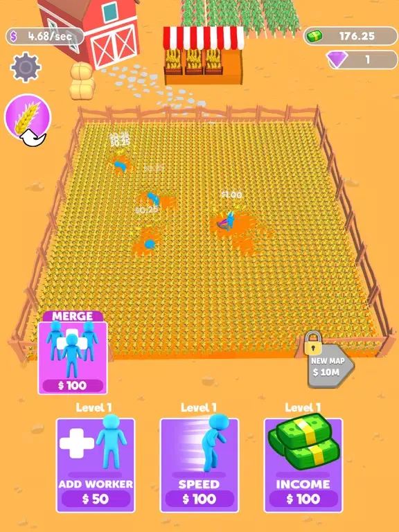 Merge Farm iPad  スクリーンショット