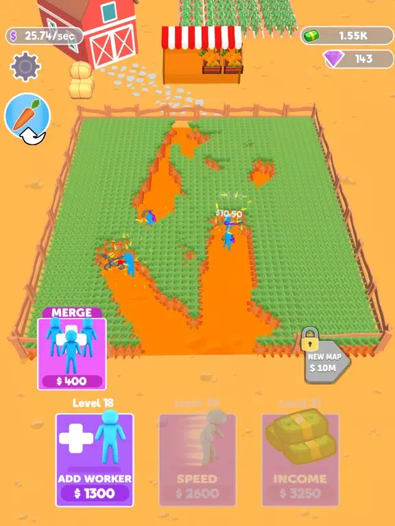 Merge Farm iPad  スクリーンショット
