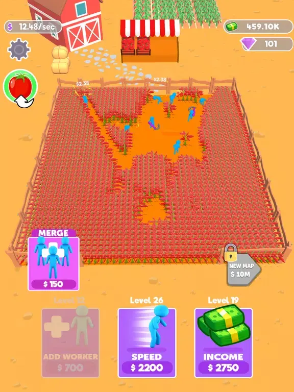 Merge Farm iPad  スクリーンショット