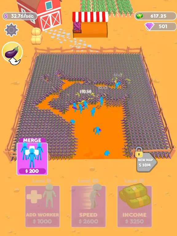 Merge Farm iPad  スクリーンショット