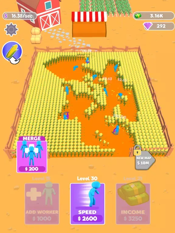 Merge Farm iPad  スクリーンショット