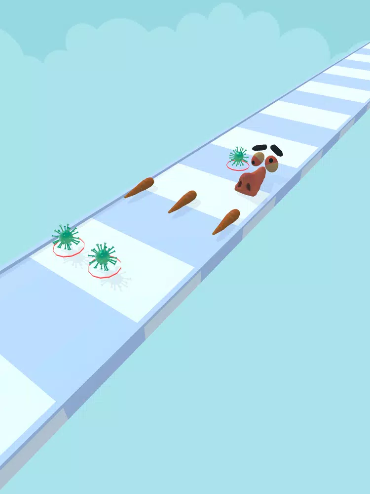 Tangkapan skrin Nose Rush iPad 
