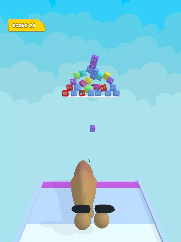 Tangkapan skrin Nose Rush iPad 