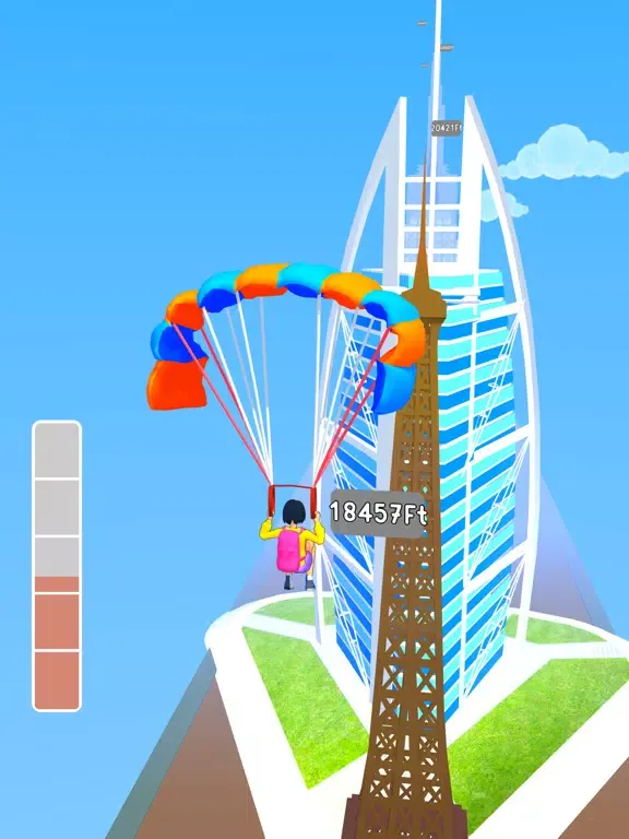 Скриншоты Parachute Failing iPad 
