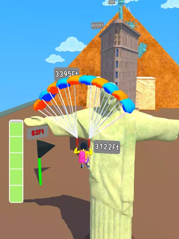 Скриншоты Parachute Failing iPad 