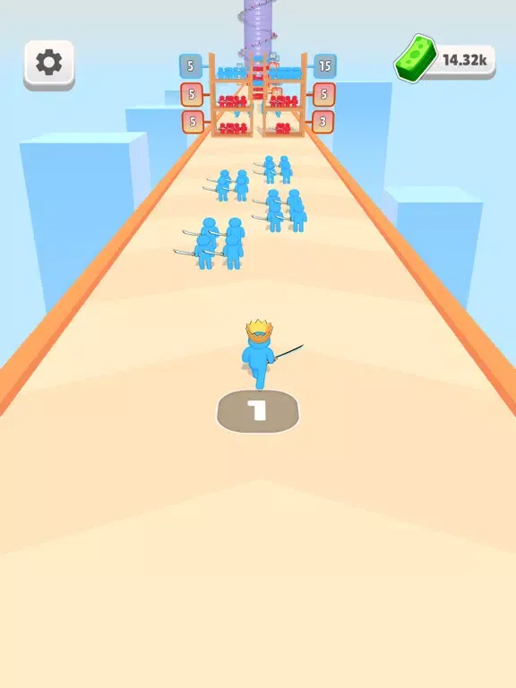 Tangkapan skrin Stick War Runner iPad 