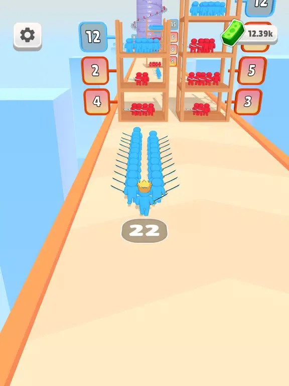 Tangkapan skrin Stick War Runner iPad 