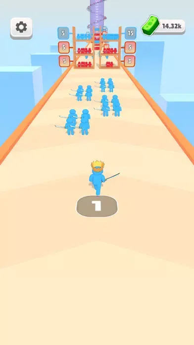 Tangkapan skrin Stick War Runner