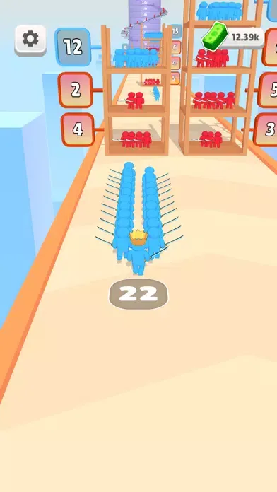 Tangkapan skrin Stick War Runner