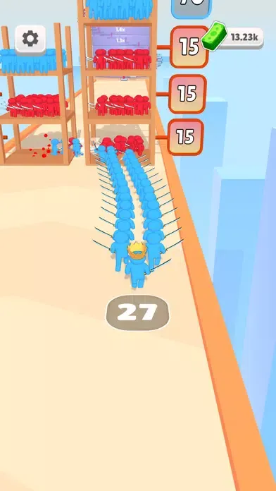 Tangkapan skrin Stick War Runner