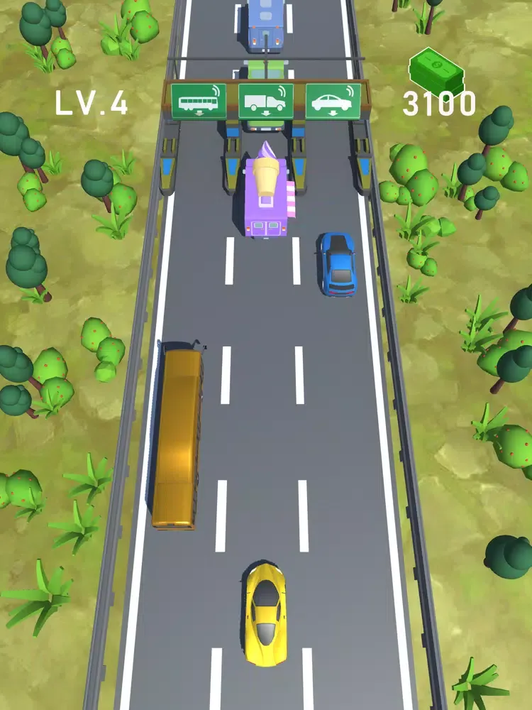 Zrzuty ekranu Toll Road iPad 