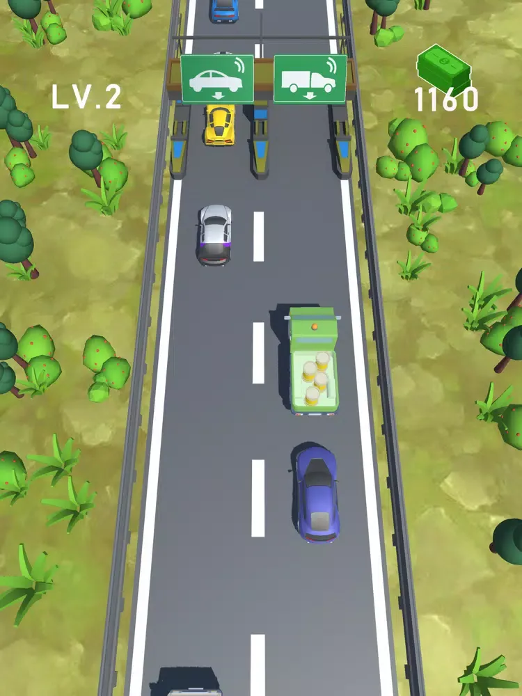 Zrzuty ekranu Toll Road iPad 