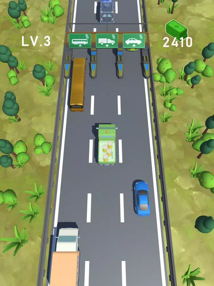 Zrzuty ekranu Toll Road iPad 