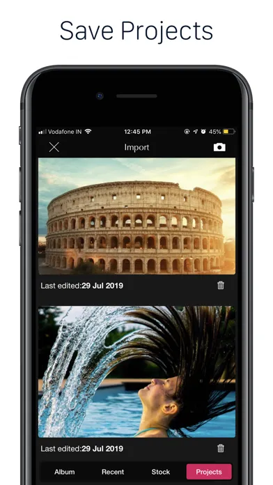Скриншоты PixaMotion 3d Photo Video Loop