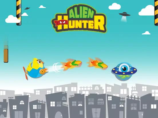 صور Alien Hunter: Flight Shooter iPad 