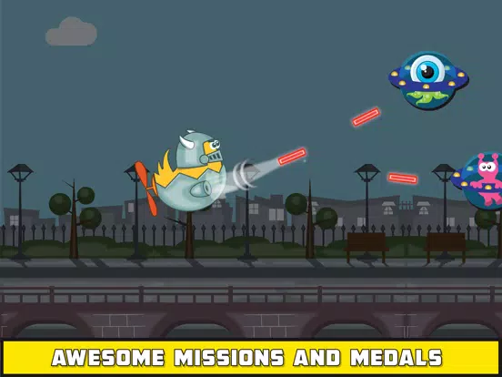 صور Alien Hunter: Flight Shooter iPad 