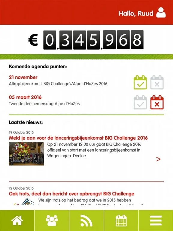 Zrzuty ekranu BIG Challenge iPad 