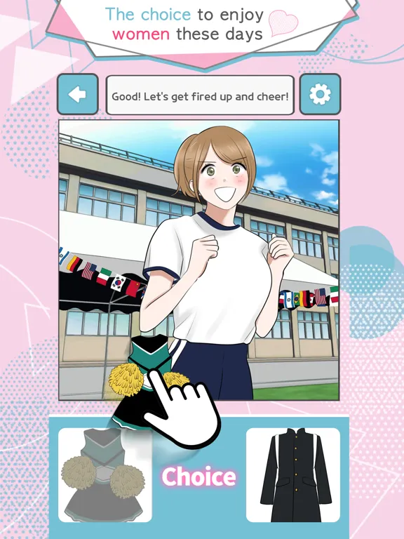 Modern girl’s refined choices iPad 應用截圖