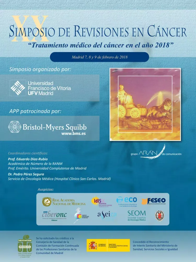 Simposio Revisiones en Cáncer iPad  Screenshots